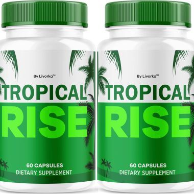 (2 Pack) Tropical Rise for Men Pills - Official TropicalRise Support Capsules All Natural Advanced Formula, Tropicalrise Supplement Pills for Overall Health & Wellness, 120 Capsules for 2 Months