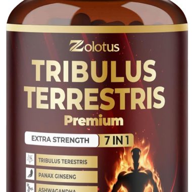 Tribulus Terrestris 150 Count Supplement for Men & Women, 5-Month Supply with Ashwagandha, Ginseng