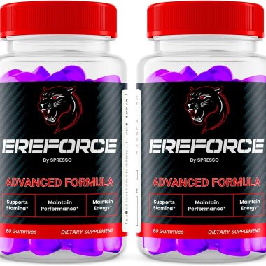 2 Pack Ereforce Advanced Formula All Natural Gummies for Maximum Strength and Wellness 120 Count