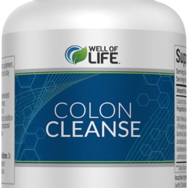 Well of Life 700mg 60 Vegetarian Capsules Colon Cleanse Vegan Non-GMO Formula