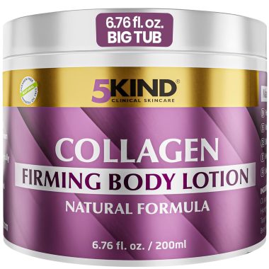 5kind Natural Collagen Body Lotion 6.76 Fl Oz for Firmer Conditioned Skin