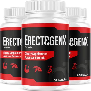 ErectogenX All Natural Health Support Formula 3 Pack 180 Capsules Advanced Multivitamin Pills for Wellness