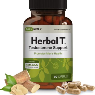 Herbal T Men's Health Formula Supplement for Endurance Vitality Healthy Aging 90 Capsules