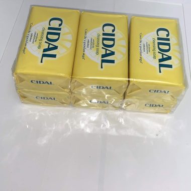 3 Pack Cidal Natural Antibacterial Soap Twin Bars 125g Each
