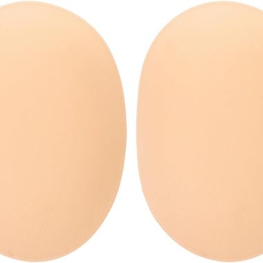 Healifty Chocolate Silicone Hip Enhancer Pads for Women Underwear, 1 Pair