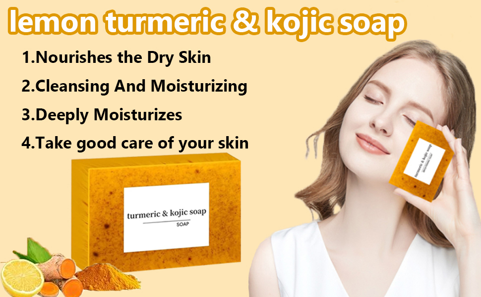Turmeric And Kojic Soap