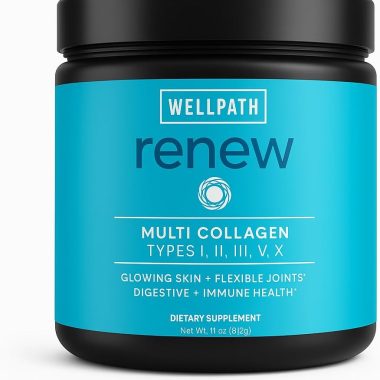 WellPath Renew Multi Collagen Protein Powder Women's 11 oz 40 Servings Hair Nails Skin Types I II III V X