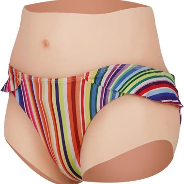Silicone Hip Enhancer Pants for Crossdressers,Crossdressing Hiding Gaff Panty, Transgender Dragqueen Cosplay
