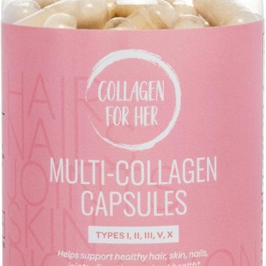 Multi Collagen Capsules for Women (Types I, II, III, V, X,) Hydrolyzed Collagen Peptides, Vitamin Supplement for Hair, Skin, Nails, and Joint Support (90 ct.)