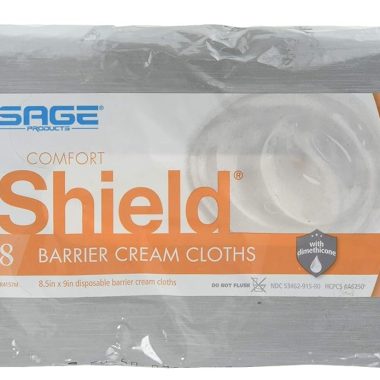 Comfort Shield 8 Count Barrier Cream Incontinence Skin Care Wipes - 1 Package