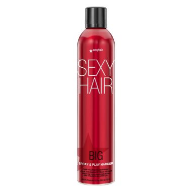 SexyHair Big Spray & Play Harder Firm Volumizing Hairspray 10.5 oz All Day Hold