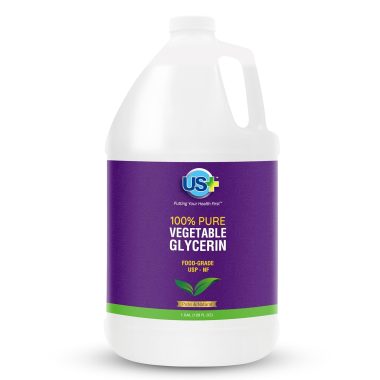 Pure Vegetable Glycerin USP Grade 1 Gallon All-Natural Moisturizer Cleanser for Skin Hair Soaps