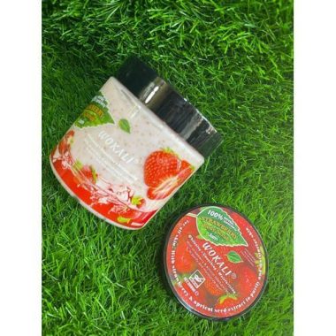 Private: Wokali Lighting,smoothing,moisturizing Spa Salt/ Scrub With Strawberry And Apricot…