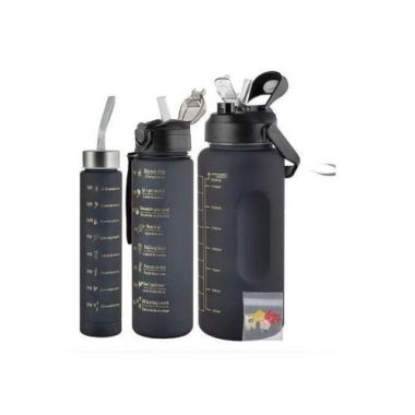 Private: 3in1 Motivational Water Bottle With Stickers
