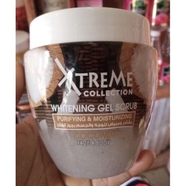 Private: Xtreme Collection Whitening Gel Scrub  Face And Body Very Effective