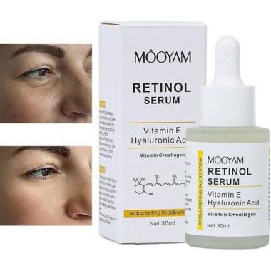 Private: Retinol Anti Aging Serum Reduce Fine Line & Wrinkles – Vitamin E Hyaluronic Acid Skin Wrinkle Repair Essence – Repairing For Dry Skin, Helps Strengthen, Smooth Wrinkles, Revive Fine Lines