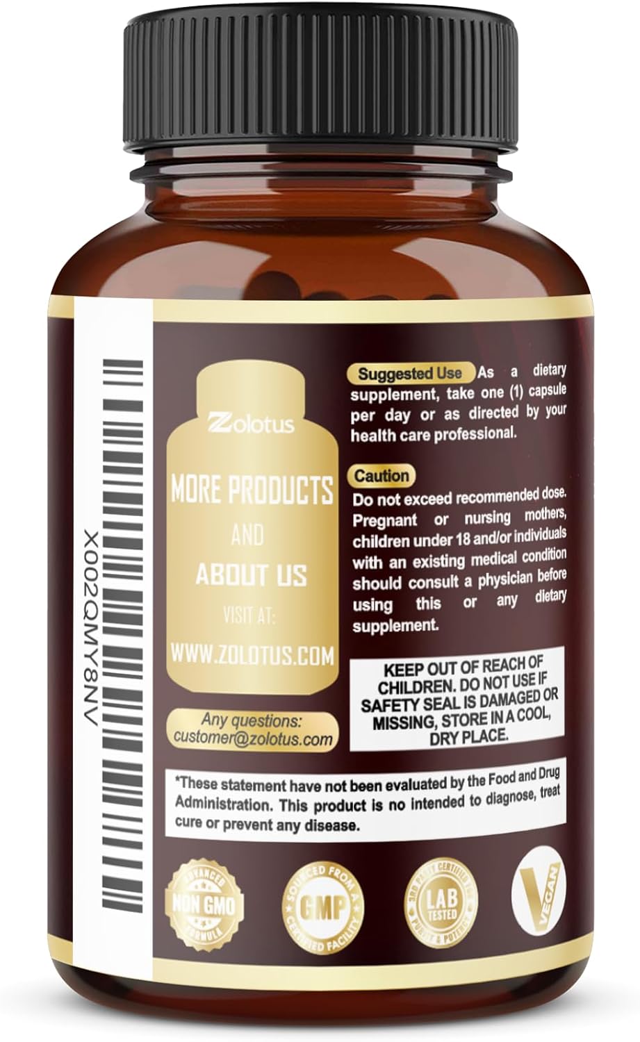 Tribulus Terrestris 150 Count Supplement for Men & Women, 5-Month Supply with Ashwagandha, Ginseng - Image 3
