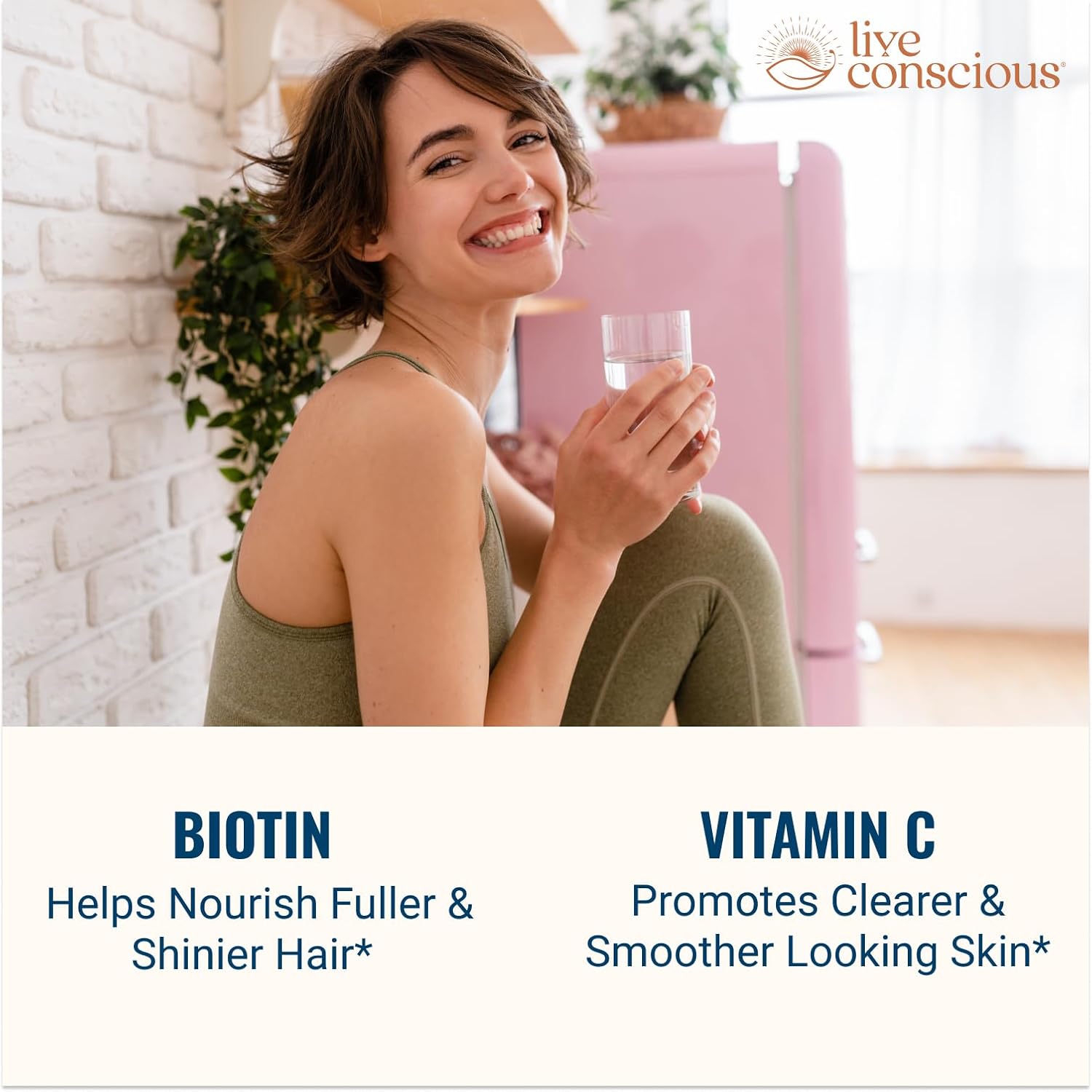 Live Conscious Multi Collagen Powder for Women Keto Friendly 41 Servings with Biotin Vitamin C - Image 2