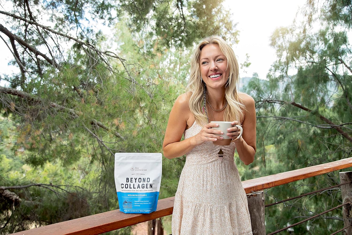 Live Conscious Multi Collagen Powder for Women Keto Friendly 41 Servings with Biotin Vitamin C - Image 5