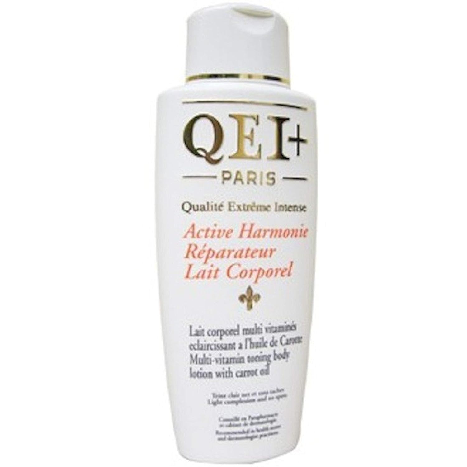 Qei+ Paris Active Harmonie 400ml Carrot Oil Vitamin Toning Body Lotion