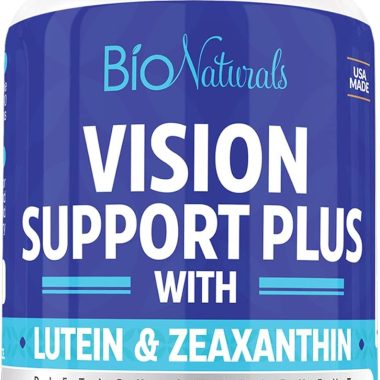 Bio Naturals Eye Vitamin Supplement Lutein Zeaxanthin Lycopene Bilberry 60 Veggie Capsules