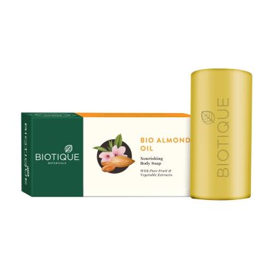 Biotique Almond Oil Nourishing Bathing Bar 150gm for All Skin Types