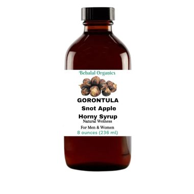 All Natural Gorontula Snot Apple Syrup 8oz Bottle