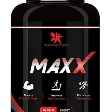 Men's Natural Stamina & Muscle Strength Booster 30 Capsule Supplement