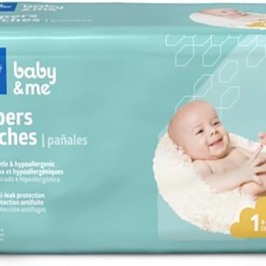 Medline Disposable Baby Diapers Size 1 8-14 lbs Case of 200