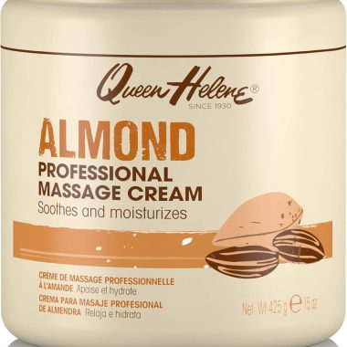 Queen Helene Professional Massage Cream, Almond, 15 Oz (Packaging May Vary)