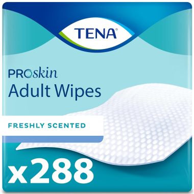 TENA ProSkin Adult Body Cleansing Wipes for Incontinence, 288 Count